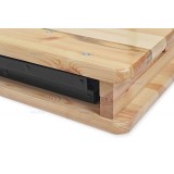 Zestaw cateringowy drewniany WOODY STRONG 220x70 cm