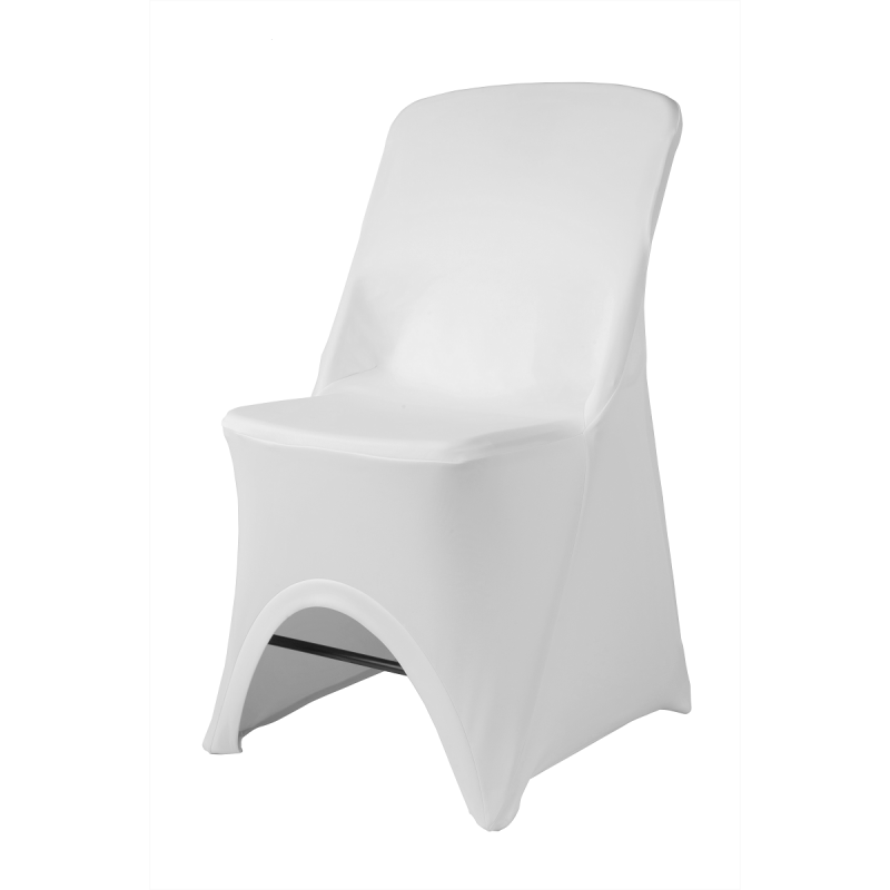 SLIMTEX LUX/C Pokrowiec elastyczny na krzesło 380g biały